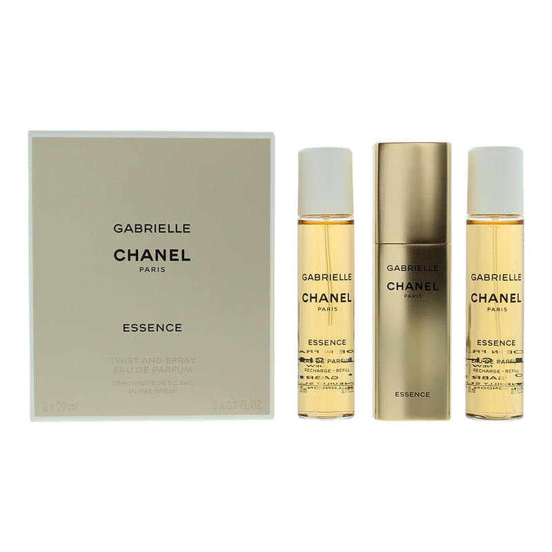 Chanel Gabrielle Essence Twist & Spray Eau de Parfum 3 x 20ml