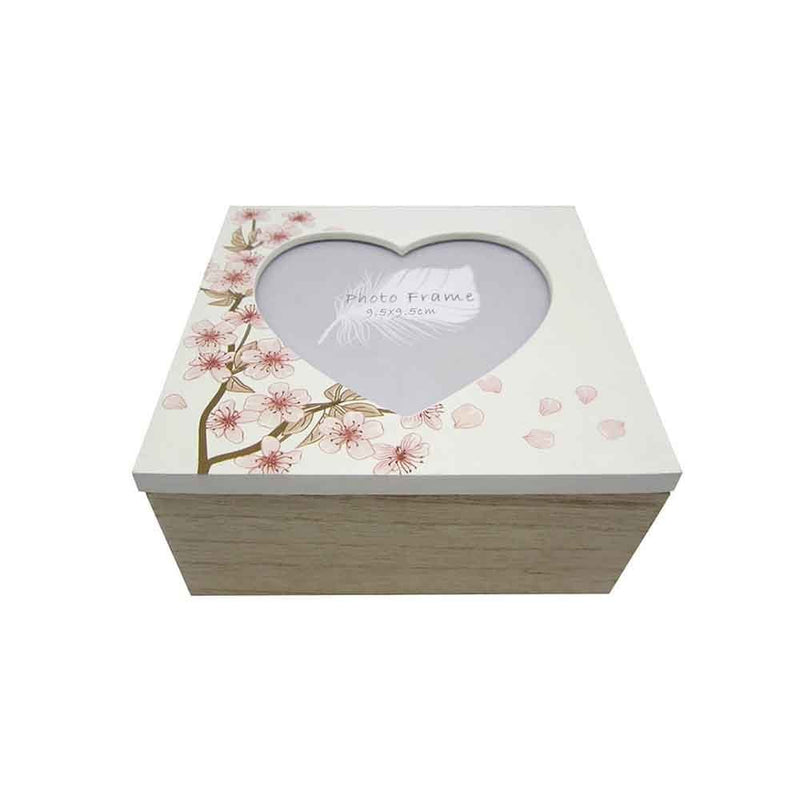 Oriental Blossom Small Photo Box