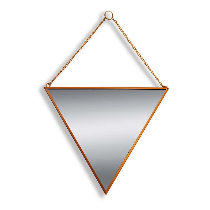 Triangle Gold Mirror