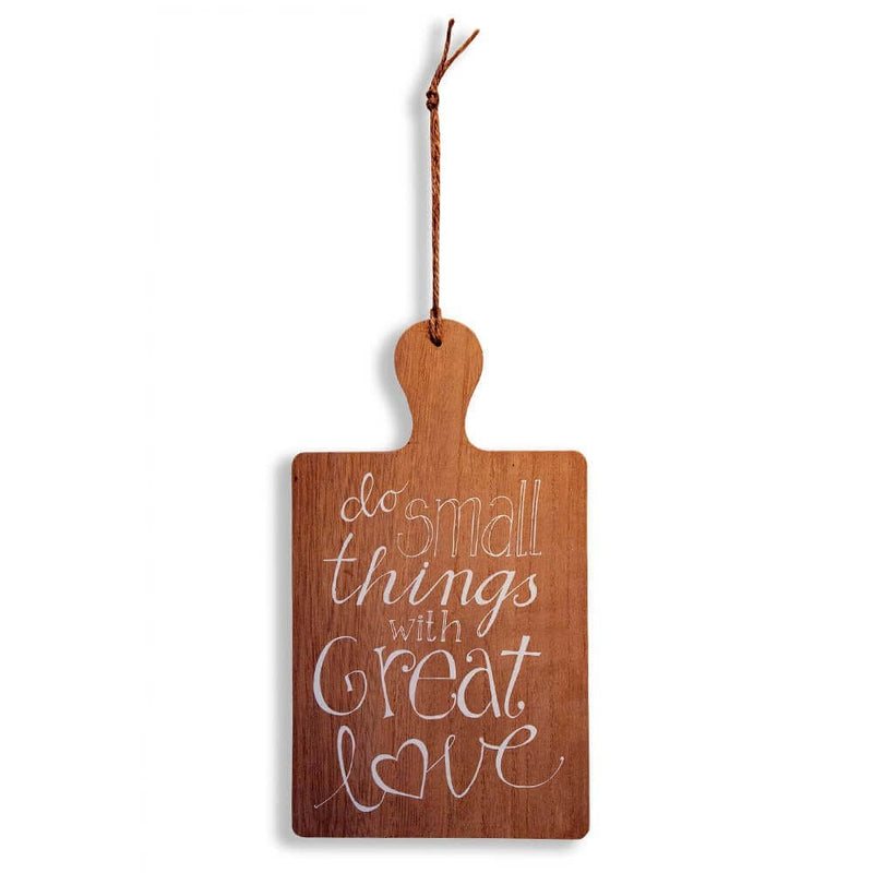 Wooden Love Kitchen Sign