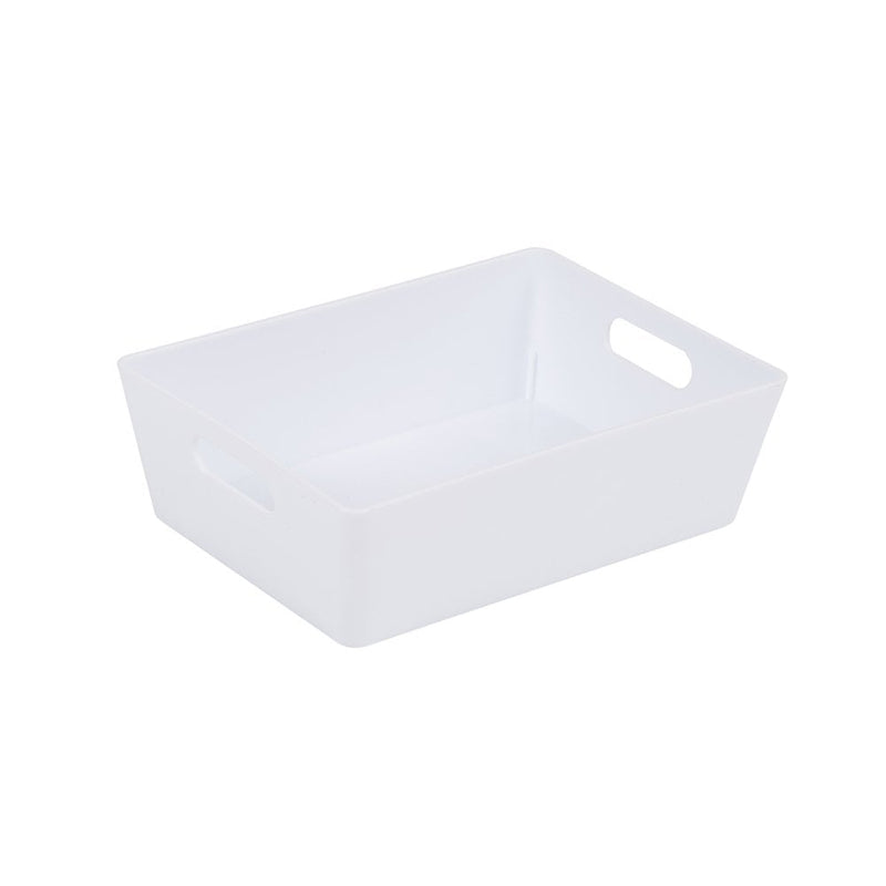 White Studio Storage Basket