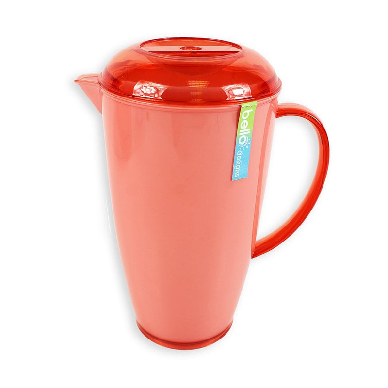 Coral Pitcher with Lid