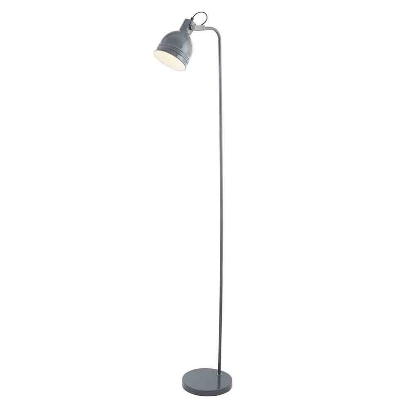 Metal Floor Lamp - Grey