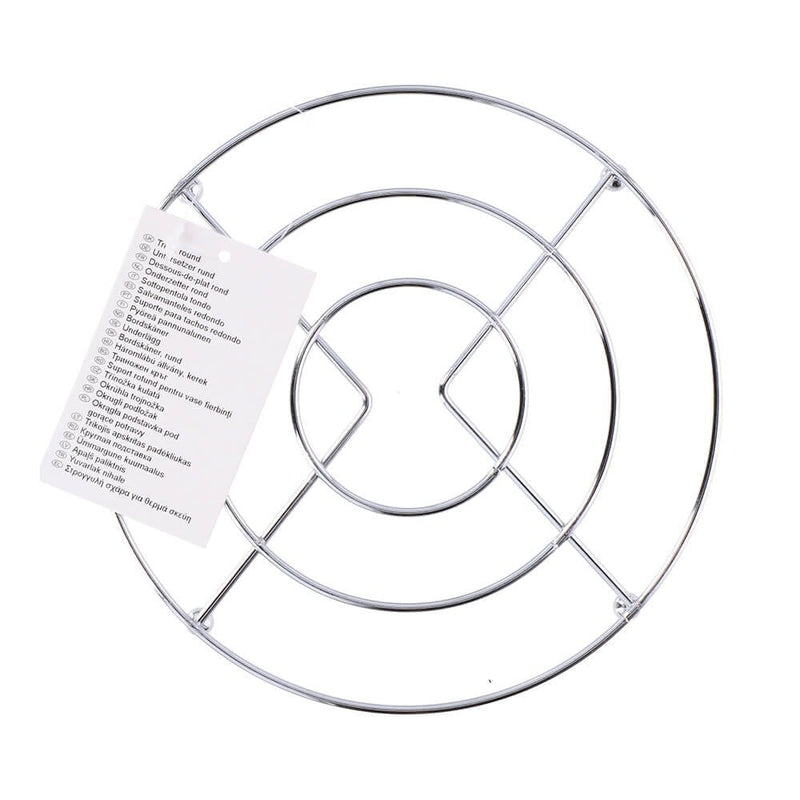 Chrome Round Trivet