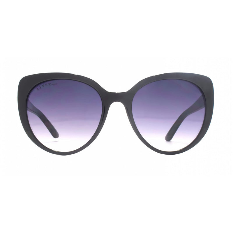 Womens Black Cat Eye Sunglasses