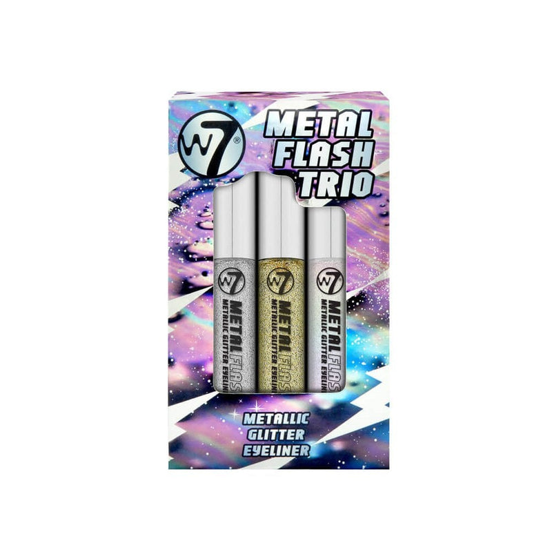 W7 Metal Finish Trio Glitter Eyeliner