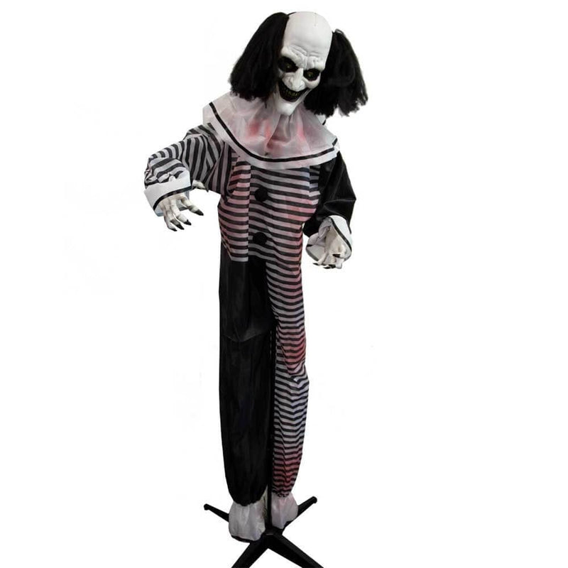 Halloween Animated Standing Clown 1.7m