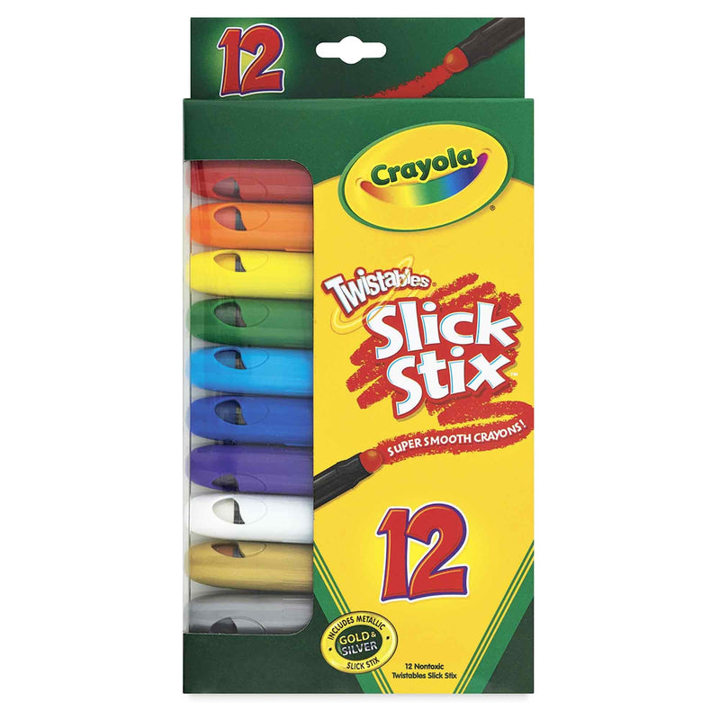 Crayola Twistables Slick Stix PK12