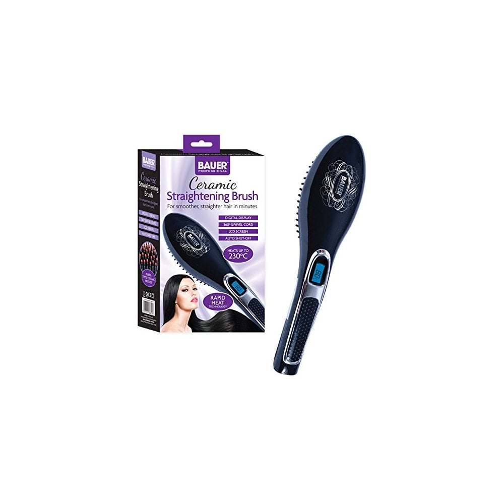 Bauer hair straightener brush best sale