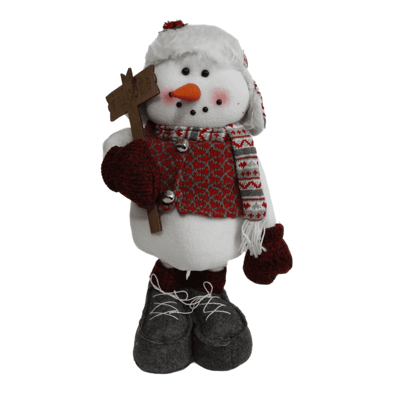 Mr Frosty Stand Up Snowman Christmas Decoration