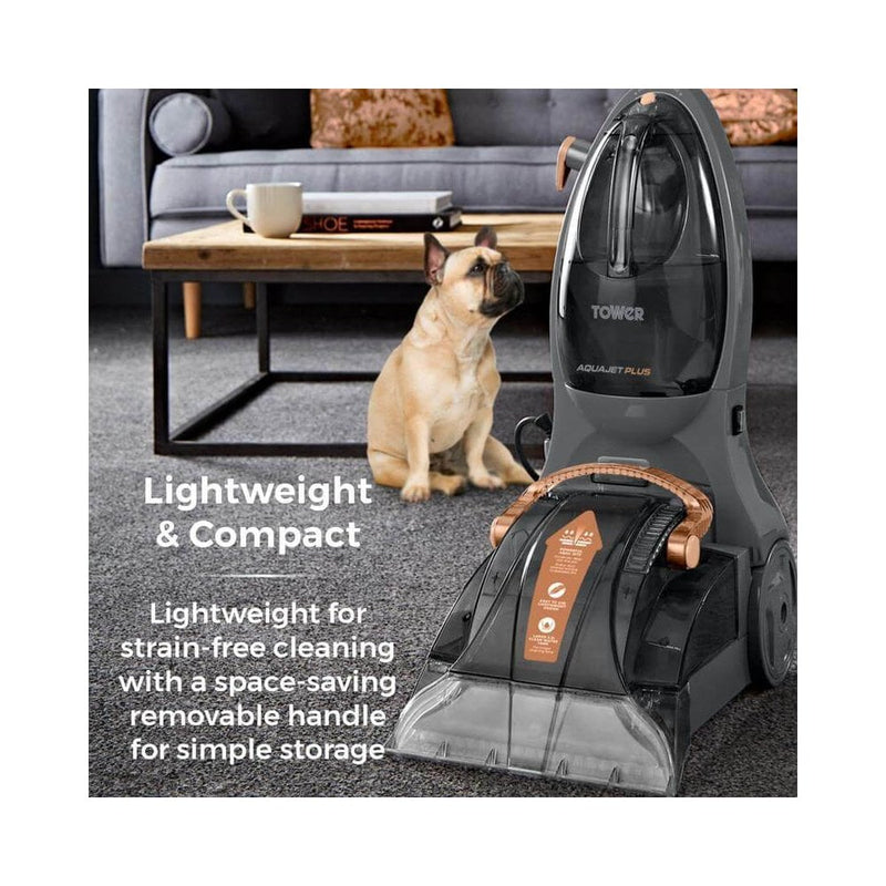 Tower AQUAJET Plus Carpet Washer - Rose Gold and Grey