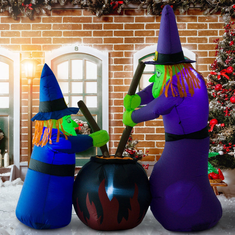 Halloween Inflatable Witch 1.8m