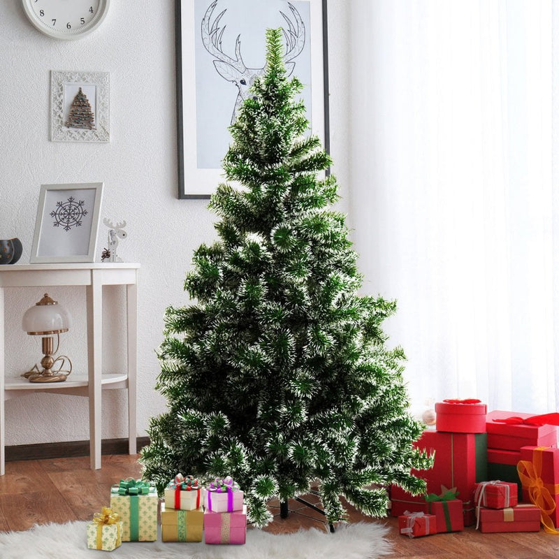 Christmas Time 5ft Christmas Decorations Artificial Christmas Tree -Green