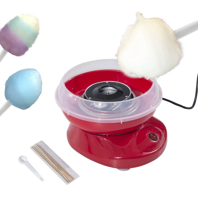 HOMCOM Candy Floss Machine, 450W-Red