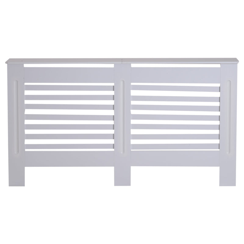 HOMCOM MDF Radiator Cover, 152 cm L-White