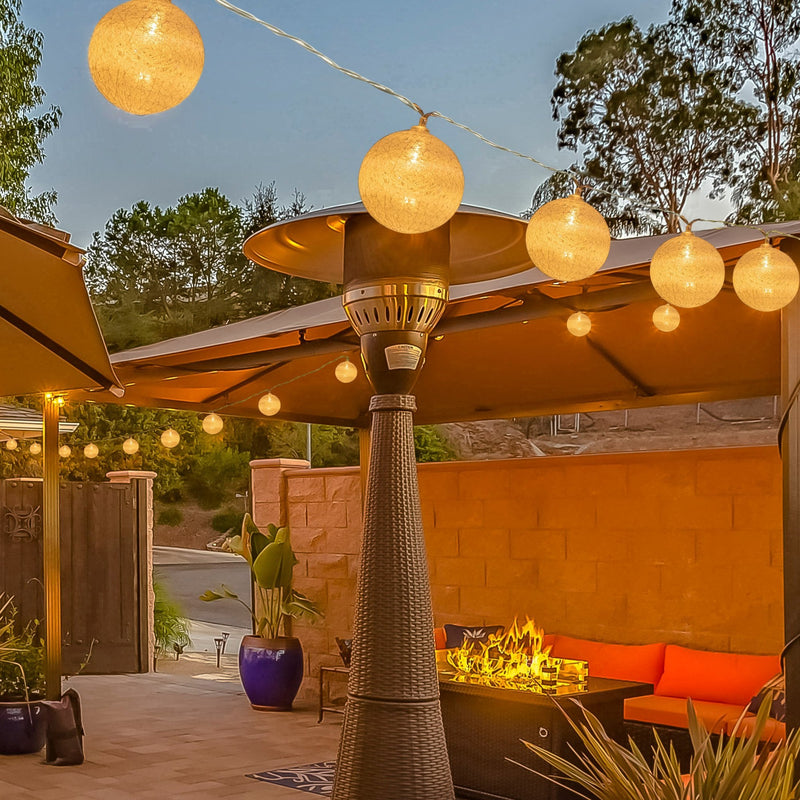 70 ft outdoor store string lights