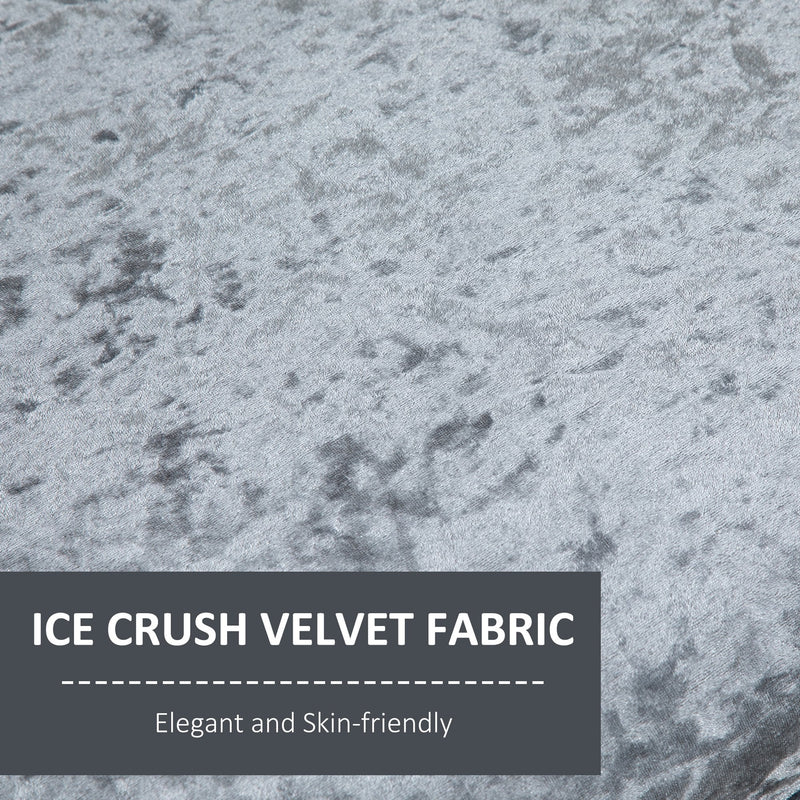 Teal - Ice Crushed Velvet