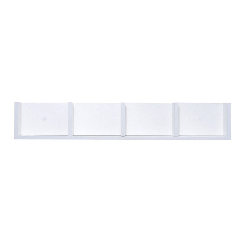 Multi-Media Wooden Shelf-White |