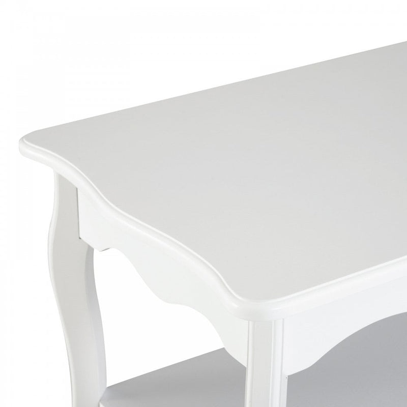 Coffee Table, 94Lx44Wx42H cm-White |