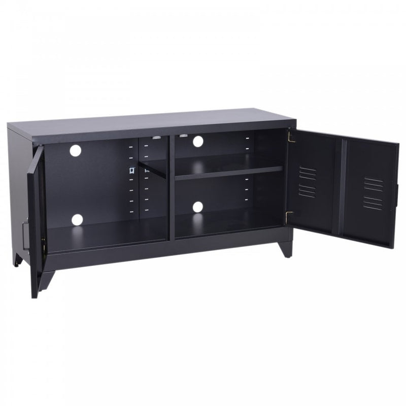 TV Stand, 119Wx40Dx63.5H cm-Black