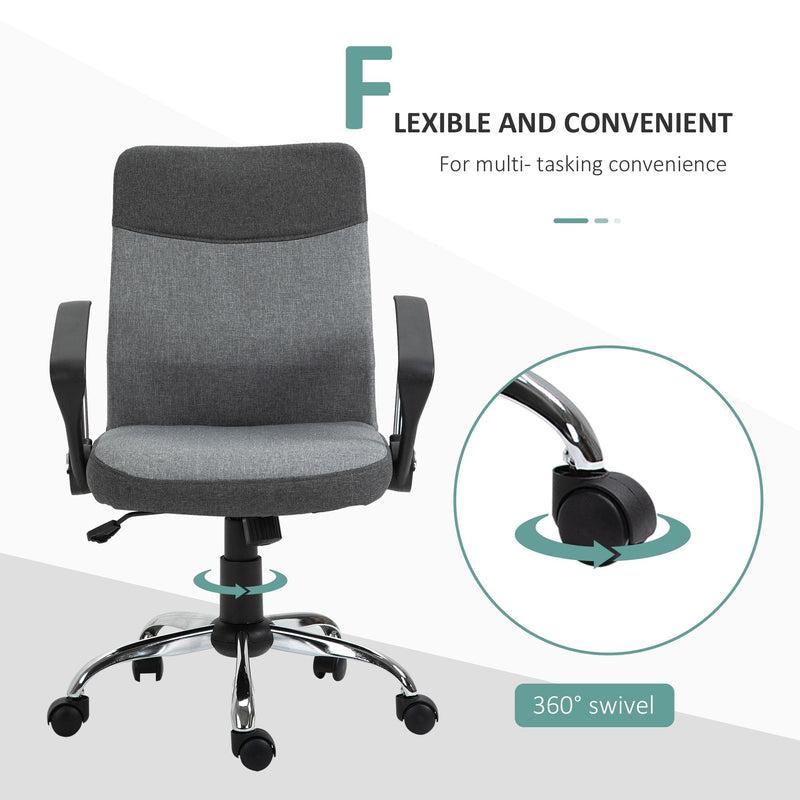 Fayston fabric computer and deals desk chair