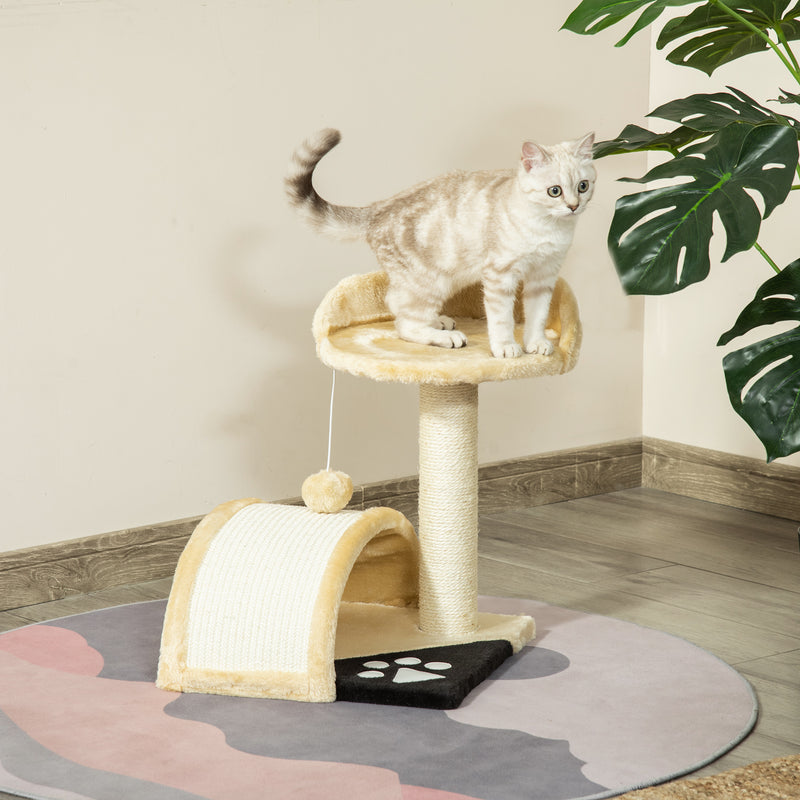 PawHut Cat Tree Kitten Scratching Scratcher Cosy Sisal Home Play Rest Activity