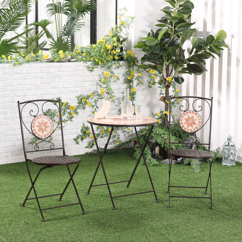 3 piece outdoor table clearance and chair set