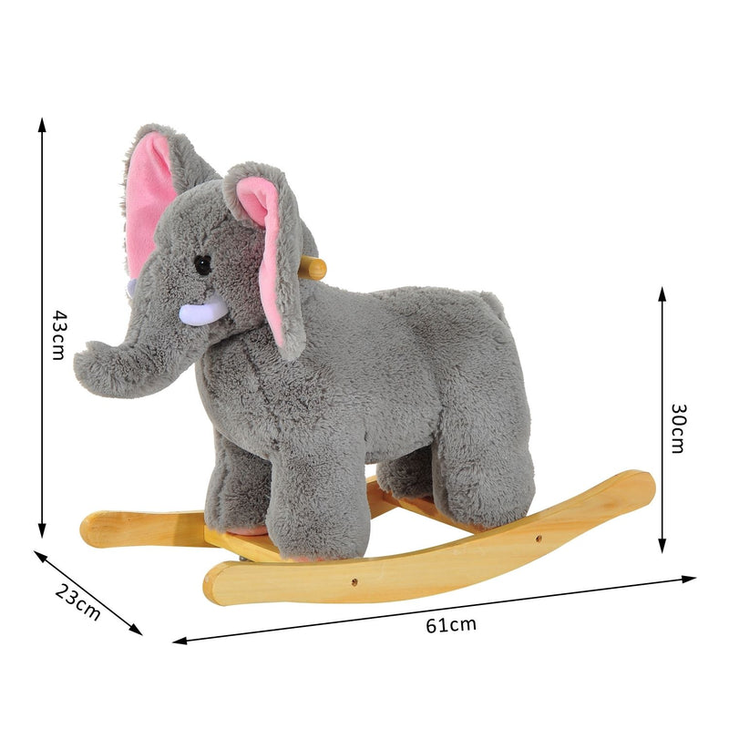 Elephant baby best sale rocking chair