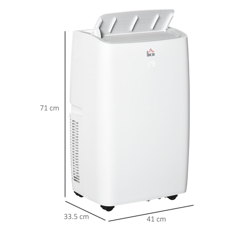 HOMCOM 12,000 BTU Portable Air Conditioner Unit with Remote, 24H Timer, 25m²