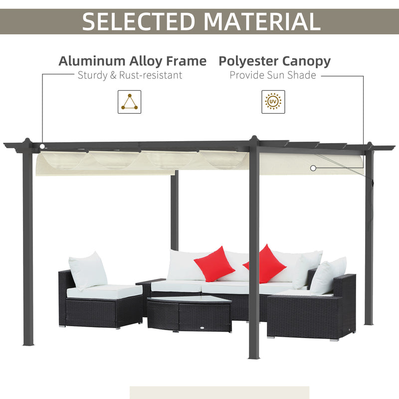 Pergola Gazebo - Cream