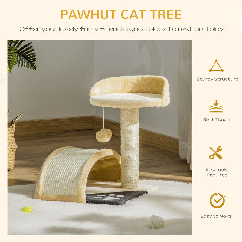 PawHut Cat Tree Kitten Scratching Scratcher Cosy Sisal Home Play Rest Activity