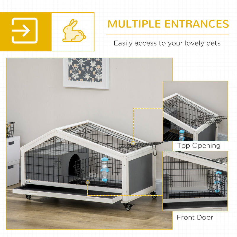 Plastic tray for rabbit hutch best sale