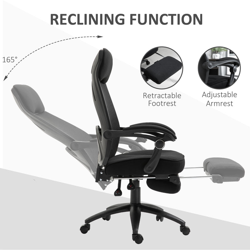 Reclining office deals desk chair