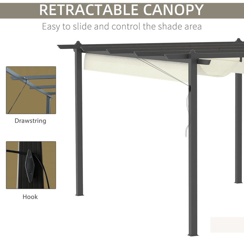 Pergola Gazebo - Cream