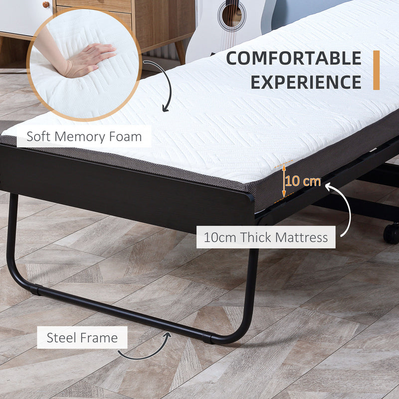 Memory foam portable clearance bed