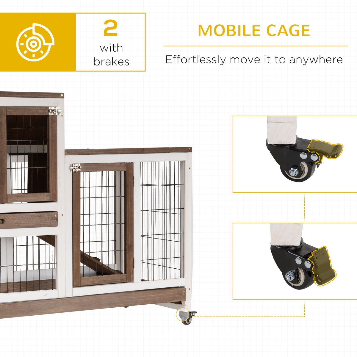 Elevated rabbit hutch hotsell