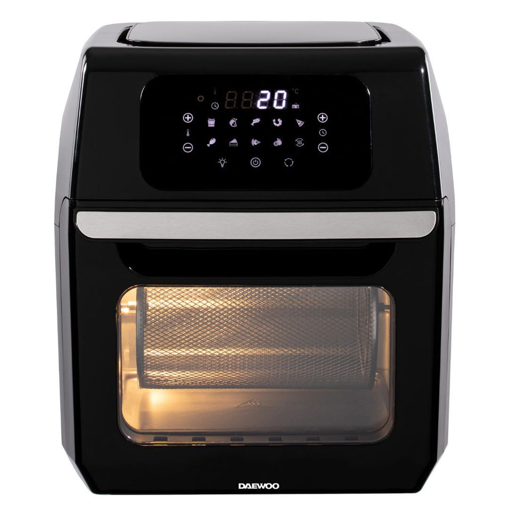 daewoo 12l rotisserie air fryer oven mechanical