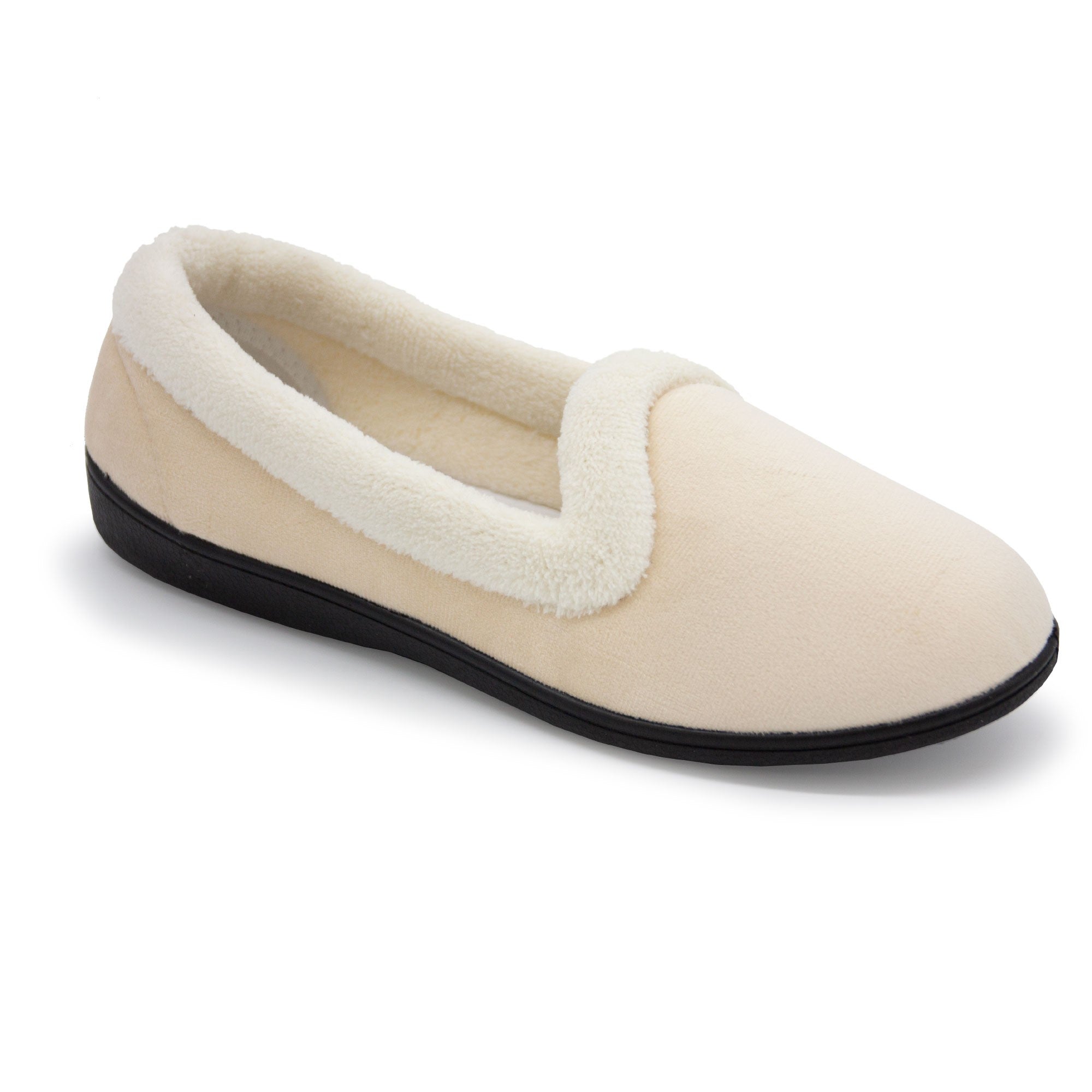 Sleep Boutique Womens Rosie Full Slippers - Beige