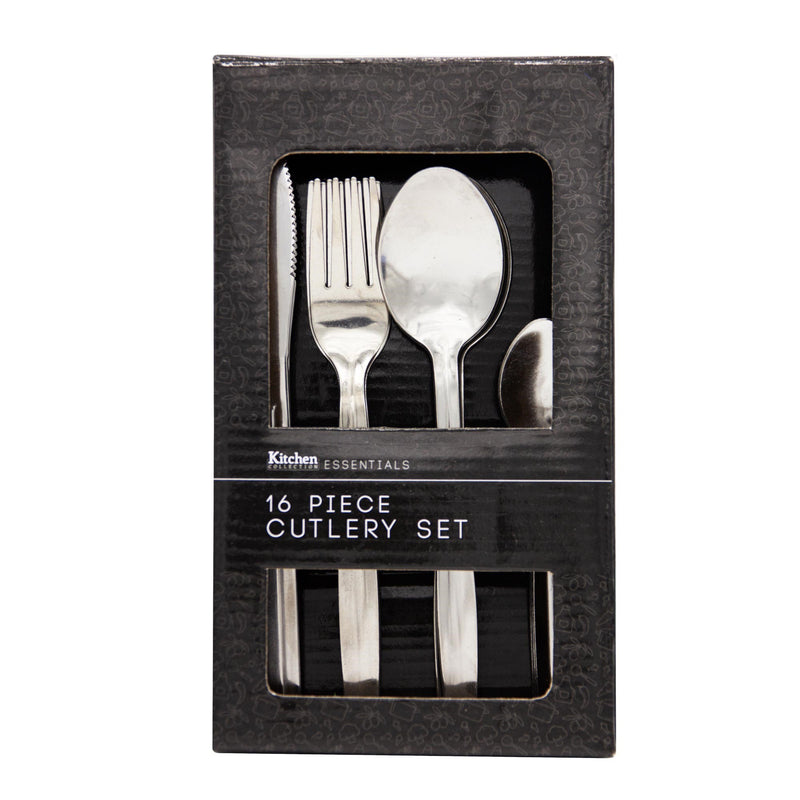 Kitchen Collection Essentials 16 Piece Cutlery Set