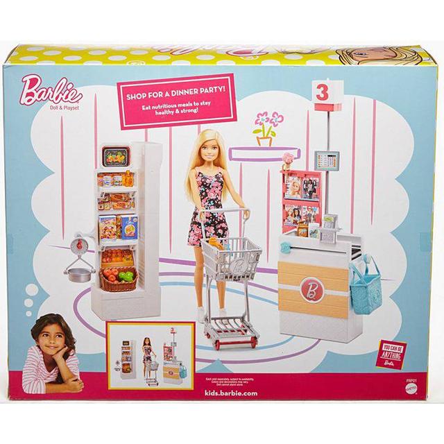 Barbie Doll & Supermarket Playset