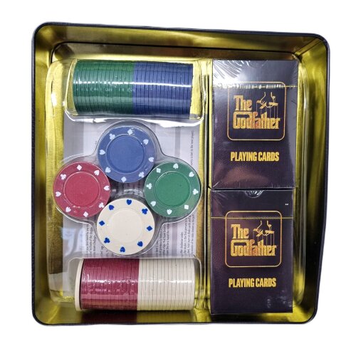 The Godfather Poker Set