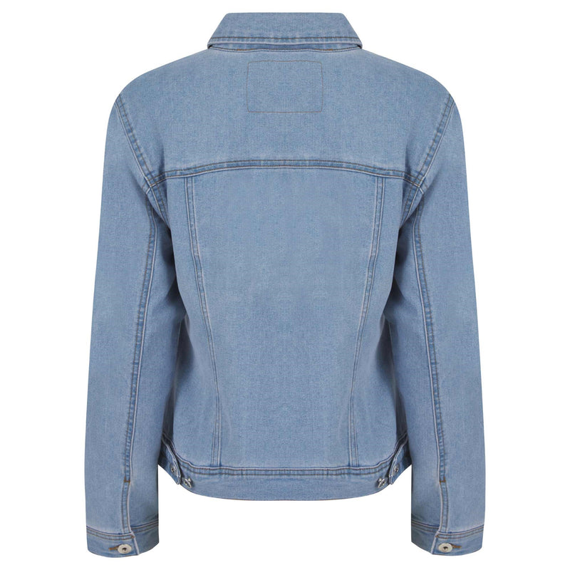 Amara Reya Outwear Denim Jacket - Light Blue Wash