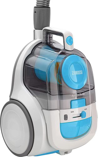 Zanussi Bagless Cyclonic Cylinder Vacuum Cleaner with Pet Hair Tool 600w - Blue White ZAN8620PT