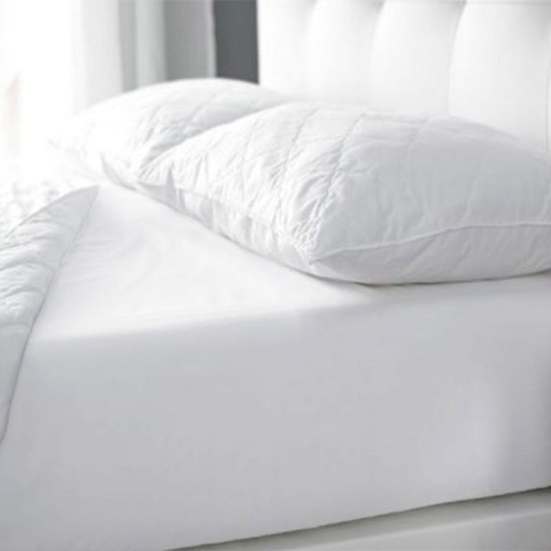 Magna Superior Soft Microfibre Bedding Sheet Range - White