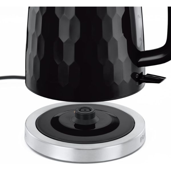 Russell Hobbs Honeycomb 1.7 Litre Textured Jug Kettle - Black