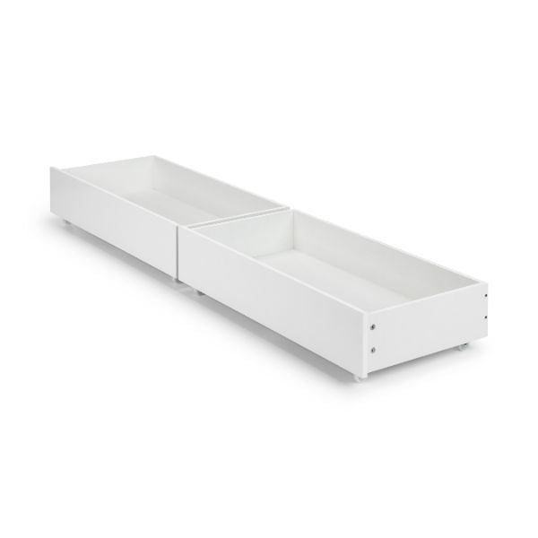 Manhattan Pair of Underbed Drawers Set Of 2 White