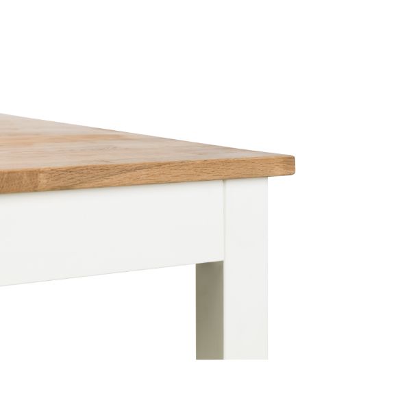 Coxmoor Rectangular Dining Table 1.2m Ivory & Oak