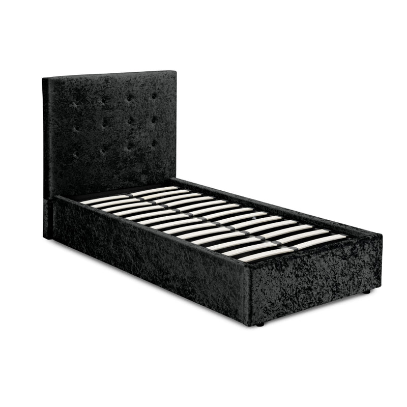 Rimini Single Bed 3ft .9m - Black