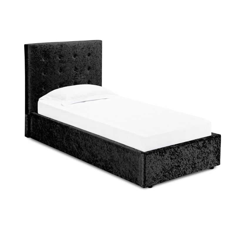 Rimini Single Bed 3ft .9m - Black