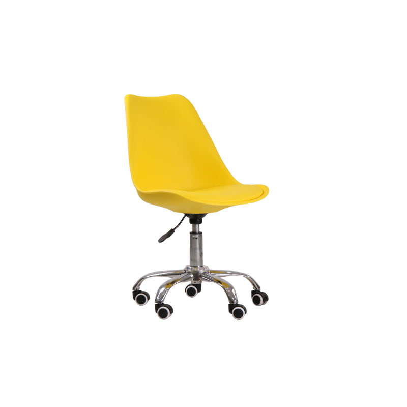 Orsen Swivel Office Chair - Yellow